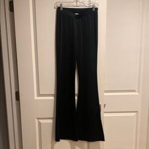 Princess Polly Black Flare Pants Size 6
